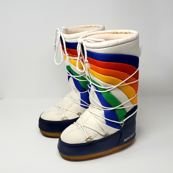 Moon Boot Shoes - RAINBOW MOON BOOTS - WOMEN'S SIZE 35-38